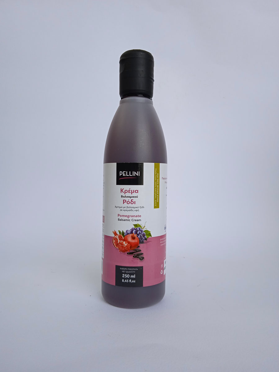 250 ml squeeze bottle of balsamic cream with pomegranate juice