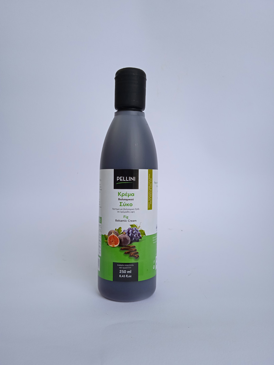 250 ml squeeze bottle of balsamic cream with fig juice